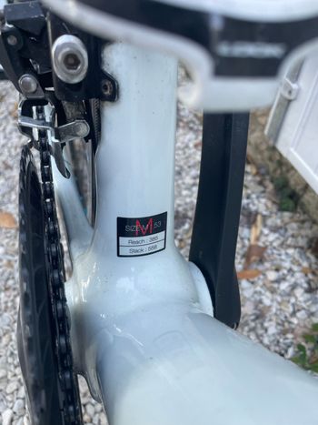 Used Look 785 Frameset 2019 Road & Gravel, White — image 5 of 8