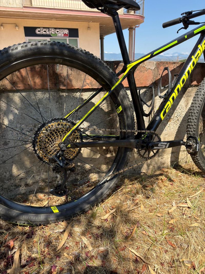 Gebrauchtes Cannondale Custom SRAM XX1 Eagle 2018 Mountainbike, Schwarz — Bild 2 von 7