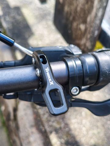 Trek Powerfly FS 4 G2 2020 2020 Mountainbike usato, Grigio chiaro — immagine 4 di 13