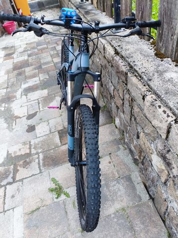 Trek Powerfly FS 4 G2 2020 2020 Mountainbike usato, Grigio chiaro — immagine 13 di 13