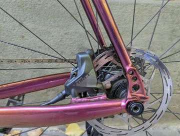 Gebrauchtes Cinelli Nemo Tig SRAM Force eTap AXS 2021 Road & Gravel, Violett — Bild 3 von 8