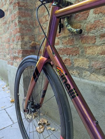 Gebrauchtes Cinelli Nemo Tig SRAM Force eTap AXS 2021 Road & Gravel, Violett — Bild 2 von 8