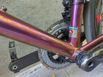 Gebrauchtes Cinelli Nemo Tig SRAM Force eTap AXS 2021 Road & Gravel, Violett — Bild 5 von 8