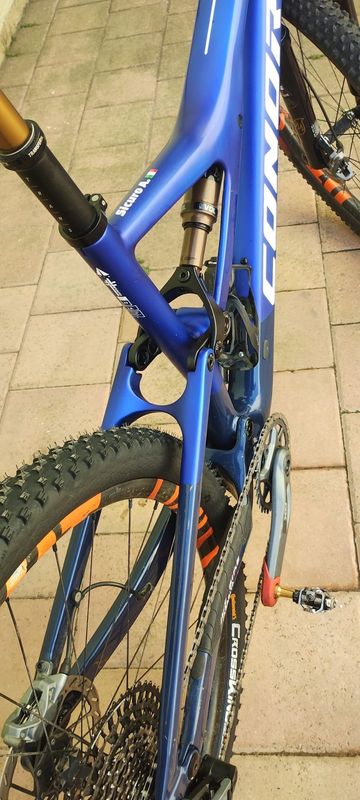 Used Conor Custom SRAM GX Eagle AXS 2025 Mountainbike, Blue — image 4 of 4