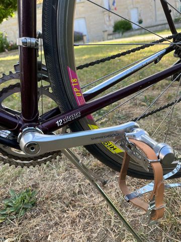 Used Peugeot Custom Shimano 600 1989 Road & Gravel, Purple — image 9 of 18
