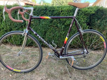 Used Peugeot Custom Shimano 600 1989 Road & Gravel, Purple — image 15 of 18