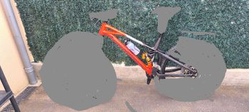 Brugt Mondraker SUPERFOXY R 2024 Frameset 2024 MTB