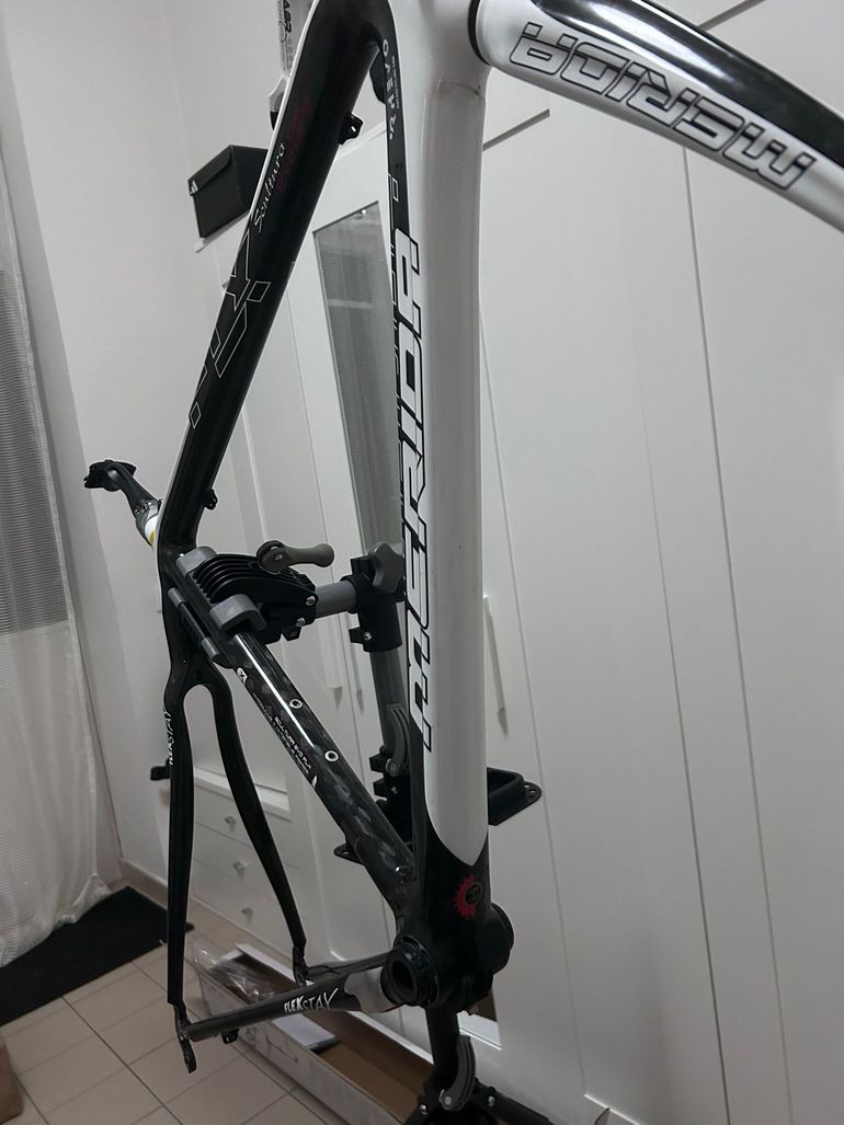 Brugt Merida SCULTURA TEAM 2017 Frameset 2017 Road & Gravel — billede 8 af 9