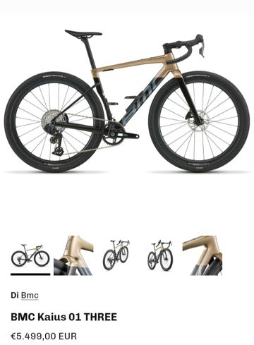 Použité BMC Kaius 01 THREE 2027 2027 Road & Gravel — obrázek 1 z 8