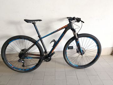 Used Mondraker Chrono Carbon 29er Black / Blue / Orange 2017 MTB