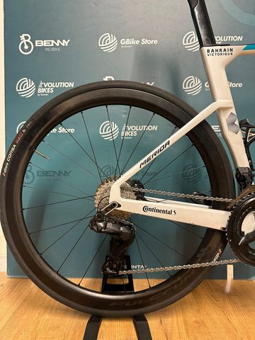 Used Merida Reacto Bahrain Victorious Disc 2024 Road & Gravel, White — image 2 of 7
