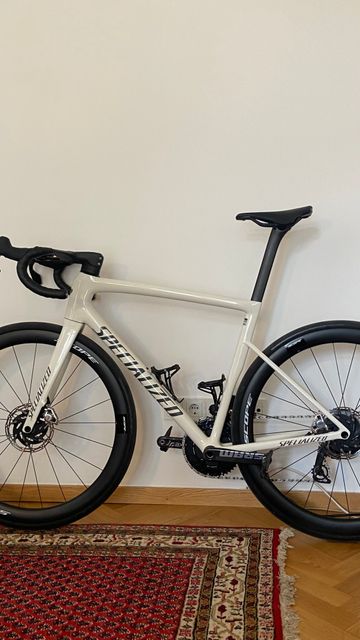 Used Specialized Tarmac SL8 Frameset 2025 Frameset 2025 Road & Gravel, White — image 2 of 6