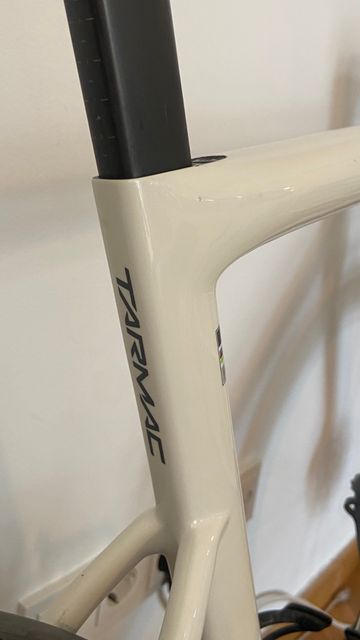 Used Specialized Tarmac SL8 Frameset 2025 Frameset 2025 Road & Gravel, White — image 6 of 6