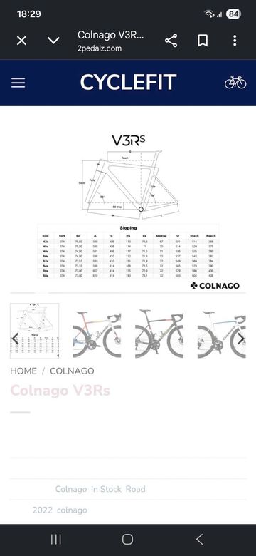 Używany Colnago V3RS 2022 Road & Gravel — zdjęcie 8 z 8