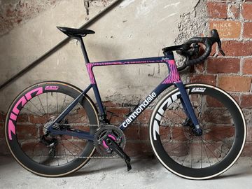 Gebrauchtes Cannondale Super Six EVO Hi-MoD 58cm Frameset 2021 Road & Gravel, Blau — Bild 1 von 6