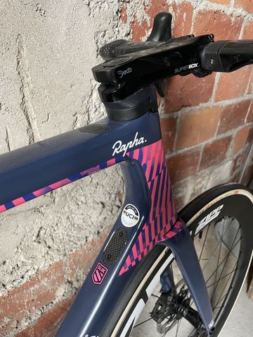 Gebrauchtes Cannondale Super Six EVO Hi-MoD 58cm Frameset 2021 Road & Gravel, Blau — Bild 3 von 6
