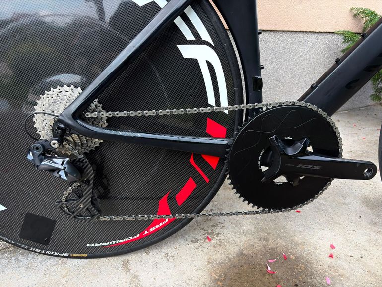 Brugt Canyon Speedmax CF 8.0 Di2 2018 2018 Road & Gravel — billede 10 af 13