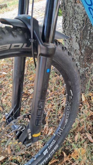 Bergstrom ATV Shimano Deore XT 2021 Mountainbike usato, Blu — immagine 7 di 8
