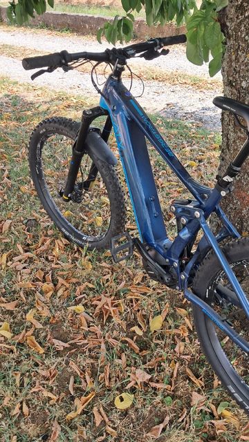 Bergstrom ATV Shimano Deore XT 2021 Mountainbike usato, Blu — immagine 5 di 8
