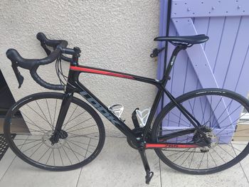 Brugt Look 765 OPTIMUM DISC BLACK GLOSSY 2023 2023 Road & Gravel