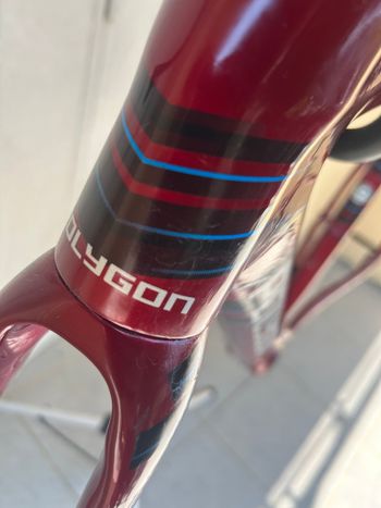 Gebrauchtes Polygon STRATTOS S7D 2025 Frameset 2025 Road & Gravel, Rot — Bild 8 von 16