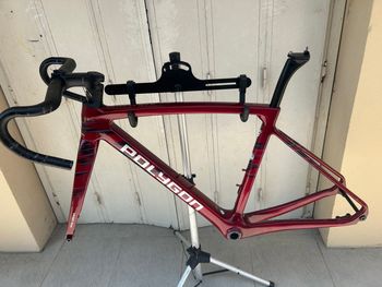 Gebrauchtes Polygon STRATTOS S7D 2025 Frameset 2025 Road & Gravel, Rot — Bild 2 von 16