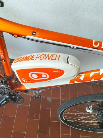 Used KTM Custom Shimano Deore LX 2008 Mountainbike, Orange — image 5 of 6