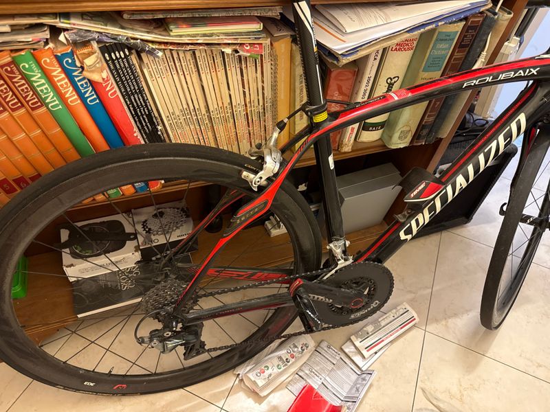 Gebrauchtes Specialized Roubaix SL4 Expert 2016 2016 Road & Gravel, Rot — Bild 4 von 12