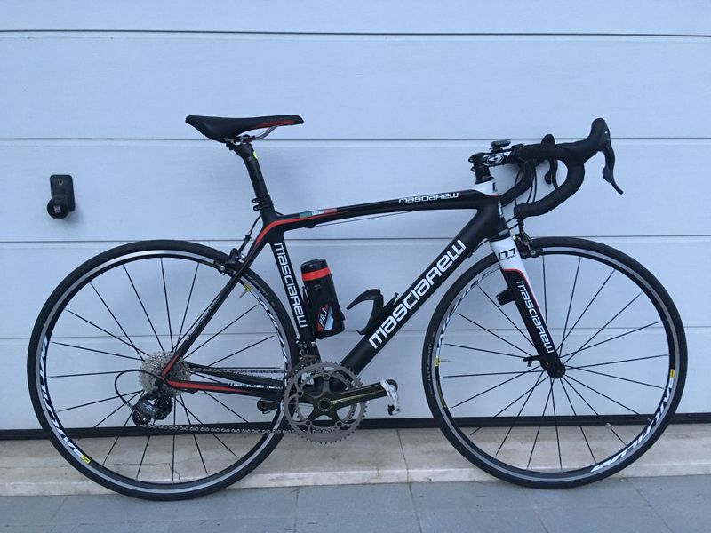 Used Masciarelli Custom Campagnolo Record 2016 Road & Gravel, Black — image 2 of 7
