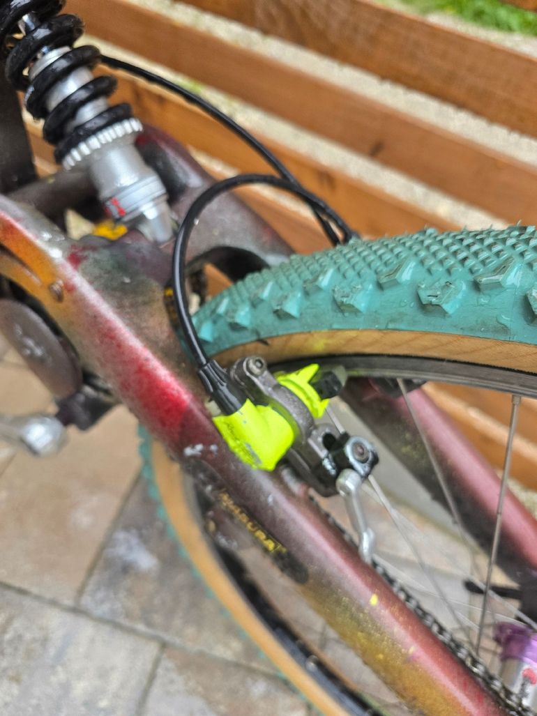 Brugt Custom Frankenstein Retro Kult MTB Hardcore Custom Rohloff Speedhub 1999 Mountainbike — billede 5 af 20