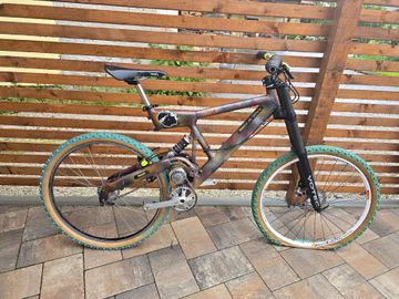 Brugt Custom Frankenstein Retro Kult MTB Hardcore Custom Rohloff Speedhub 1999 Mountainbike — billede 16 af 20