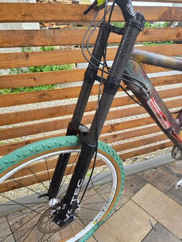 Brugt Custom Frankenstein Retro Kult MTB Hardcore Custom Rohloff Speedhub 1999 Mountainbike — billede 9 af 20