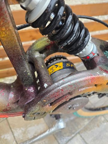 Brugt Custom Frankenstein Retro Kult MTB Hardcore Custom Rohloff Speedhub 1999 Mountainbike — billede 4 af 20