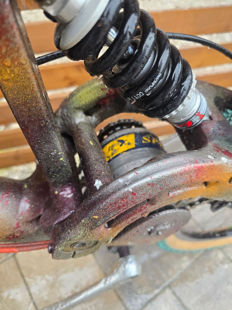 Brugt Custom Frankenstein Retro Kult MTB Hardcore Custom Rohloff Speedhub 1999 Mountainbike — billede 4 af 20