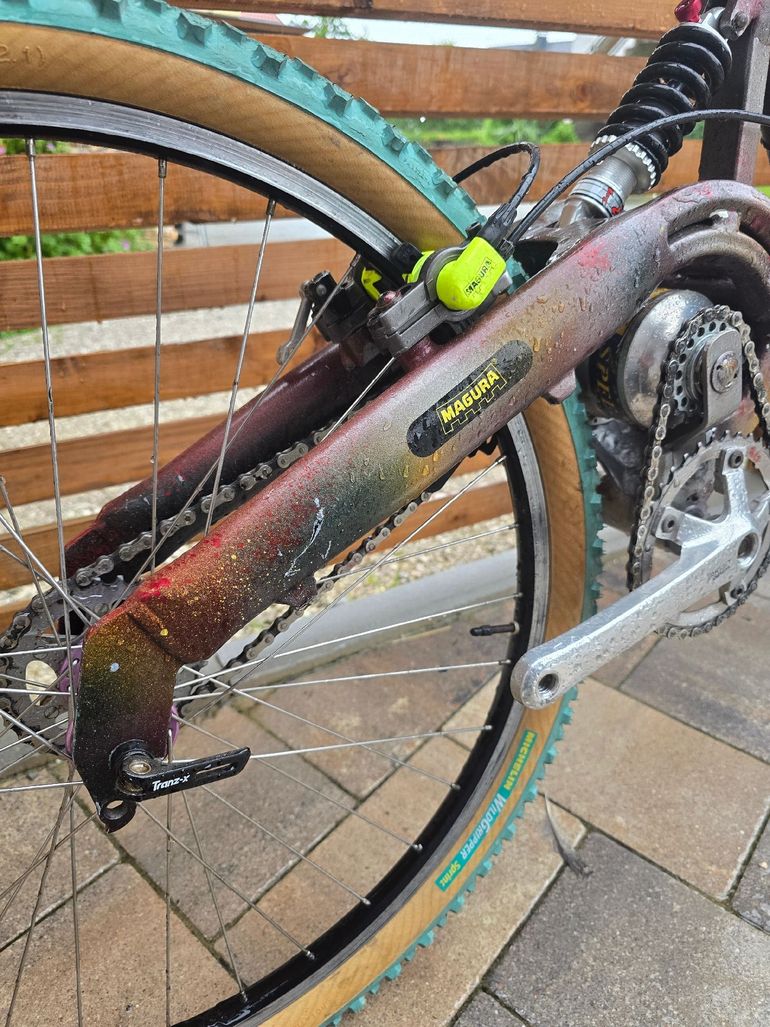 Brugt Custom Frankenstein Retro Kult MTB Hardcore Custom Rohloff Speedhub 1999 Mountainbike — billede 19 af 20