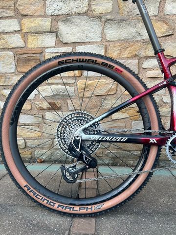 Gebrauchtes Specialized Epic Sram Eagle Transmission XX SL 2024 Mountainbike, Rot — Bild 3 von 22