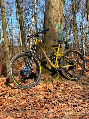 Gebrauchtes Radon Swoop SRAM GX 2017 Mountainbike, Orange — Bild 2 von 3