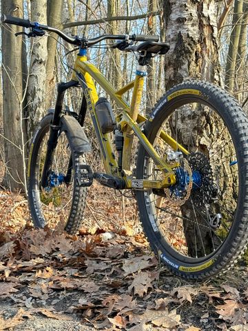 Gebrauchtes Radon Swoop SRAM GX 2017 Mountainbike, Orange — Bild 3 von 3