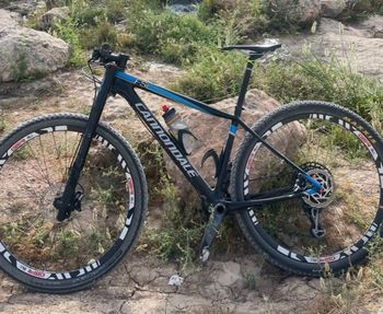 Gebrauchtes Canondale Custom Sram Eagle Transmission GX 2016 Mountainbike, Schwarz — Bild 2 von 7