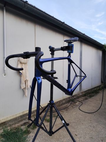 Used Giant TCR Advanced Pro, Disc Frameset 2021 Frameset 2021 Road & Gravel, Blue — image 2 of 15