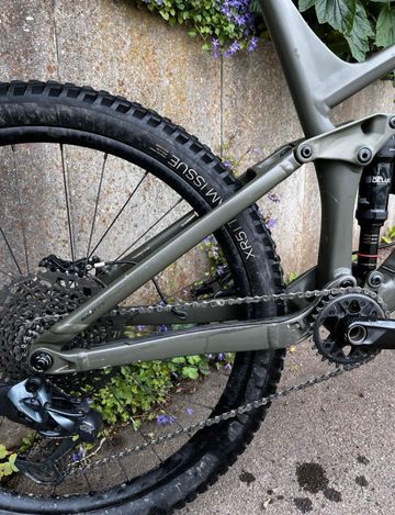 Gebrauchtes Trek Remedy Frameset 2023 Mountainbike, Grün — Bild 3 von 6