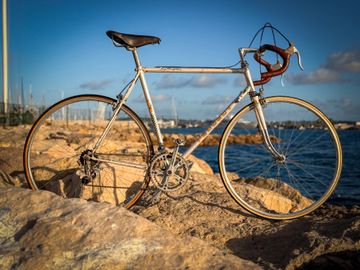 Gebrauchtes Peugeot Custom Simplex Vintage 1980 Road & Gravel, Hellgrau — Bild 6 von 7