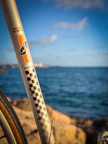 Gebrauchtes Peugeot Custom Simplex Vintage 1980 Road & Gravel, Hellgrau — Bild 3 von 7