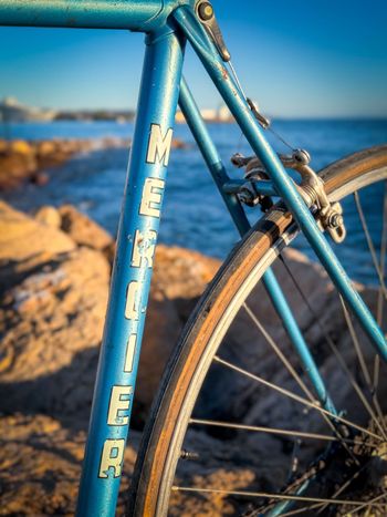 Used Mercier Custom Simplex Vintage 1980 Road & Gravel, Blue — image 3 of 8