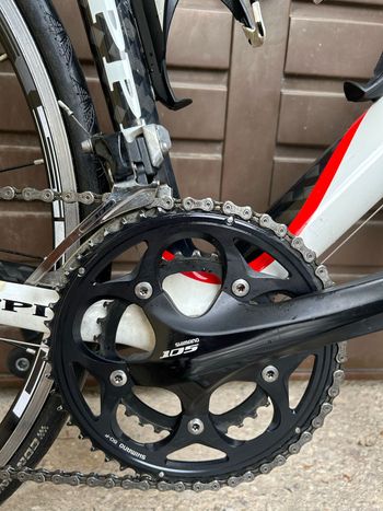 Used Coppi Custom Shimano 105 2010 Road & Gravel, White — image 4 of 6