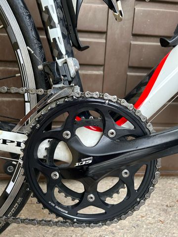 Used Coppi Custom Shimano 105 2010 Road & Gravel, White — image 4 of 6