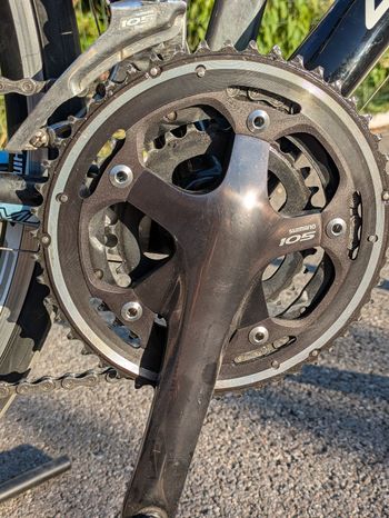 Lapierre Sensium Shimano 105 2010 Road & Gravel usato, Blu — immagine 4 di 4