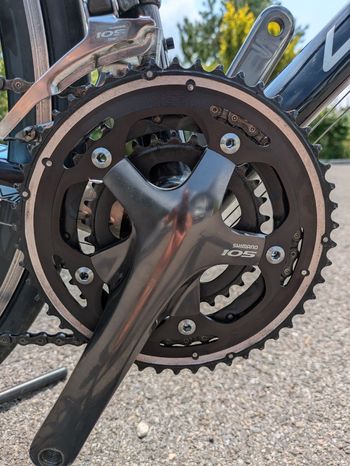 Used Lapierre Sensium Shimano 105 2010 Road & Gravel, Blue — image 4 of 5