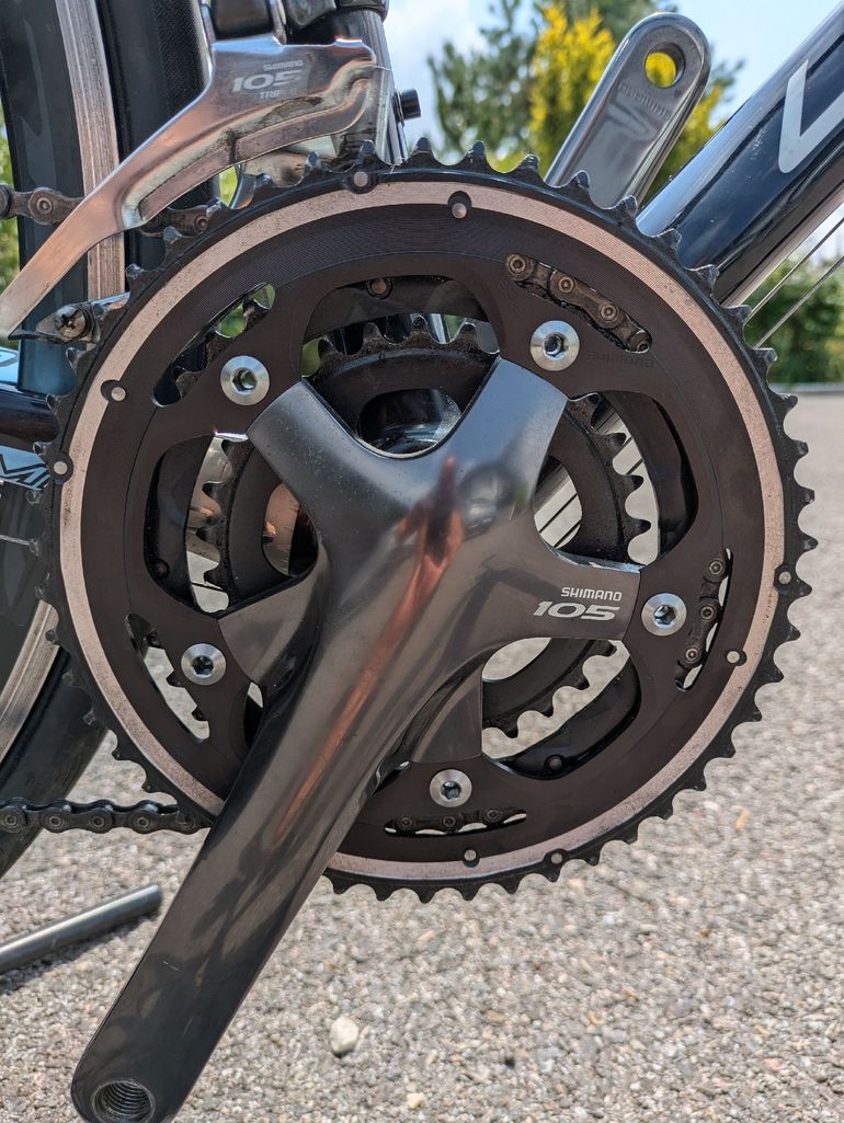 Used Lapierre Sensium Shimano 105 2010 Road & Gravel, Blue — image 4 of 5