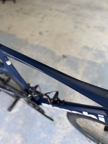 Gebrauchtes Bianchi Oltre Comp Di2 Carbon 2024 Road & Gravel, Blau — Bild 11 von 21